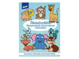 Obrázek z Omalovánky A4 Šťastná zvířata 210x276mm(10) 